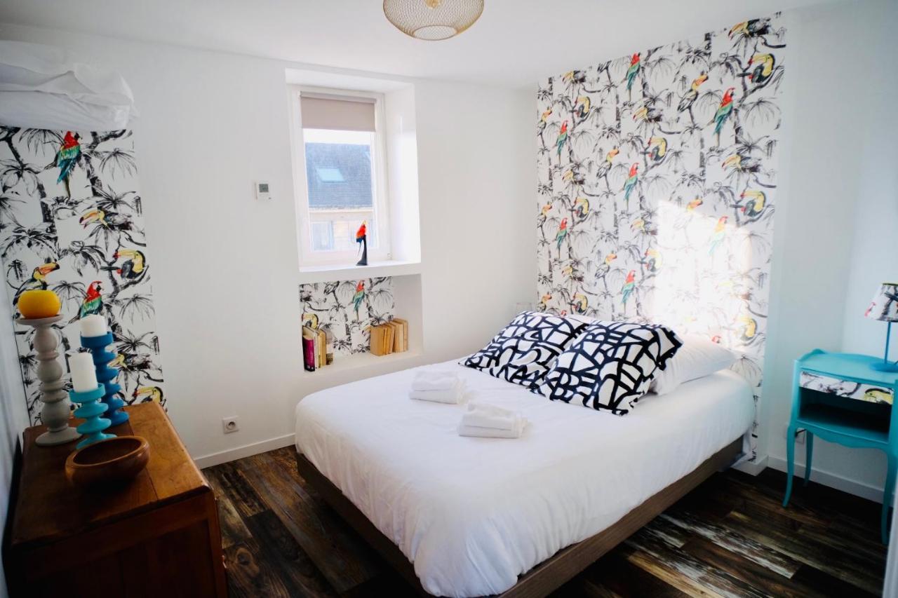 Le Perroquet Fringant, Rue Pietonne Et Quartier Historique Apartment ก็อง ภายนอก รูปภาพ