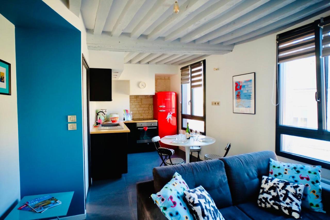 Le Perroquet Fringant, Rue Pietonne Et Quartier Historique Apartment ก็อง ภายนอก รูปภาพ